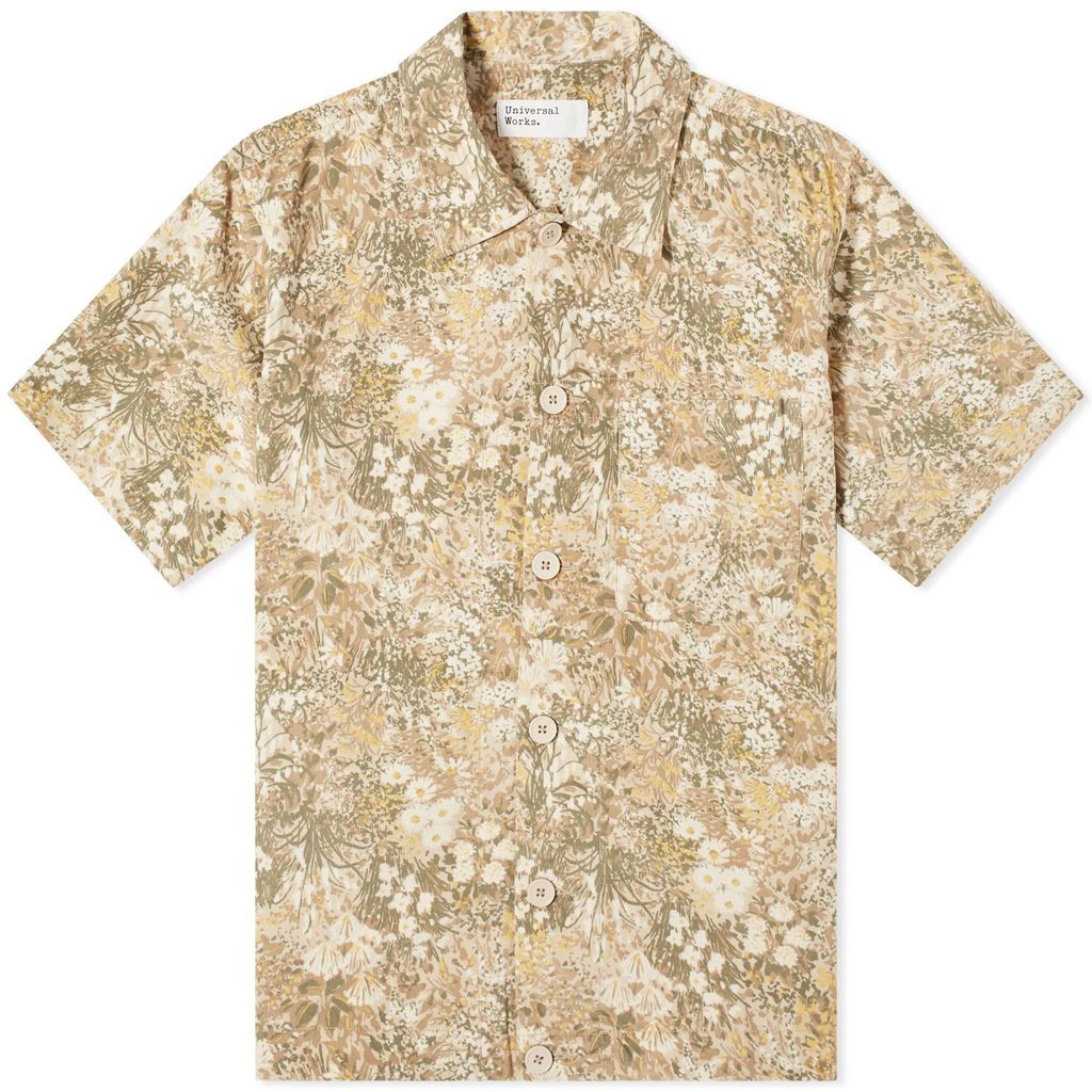 Men's Garden Cord Short Sleeve Shirt Sand