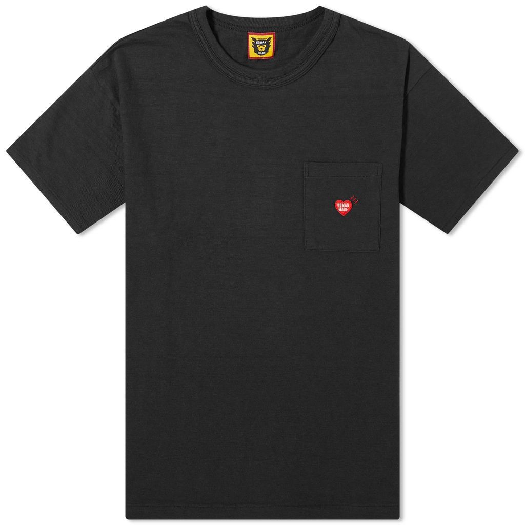 Men's Heart Pocket T-Shirt Black