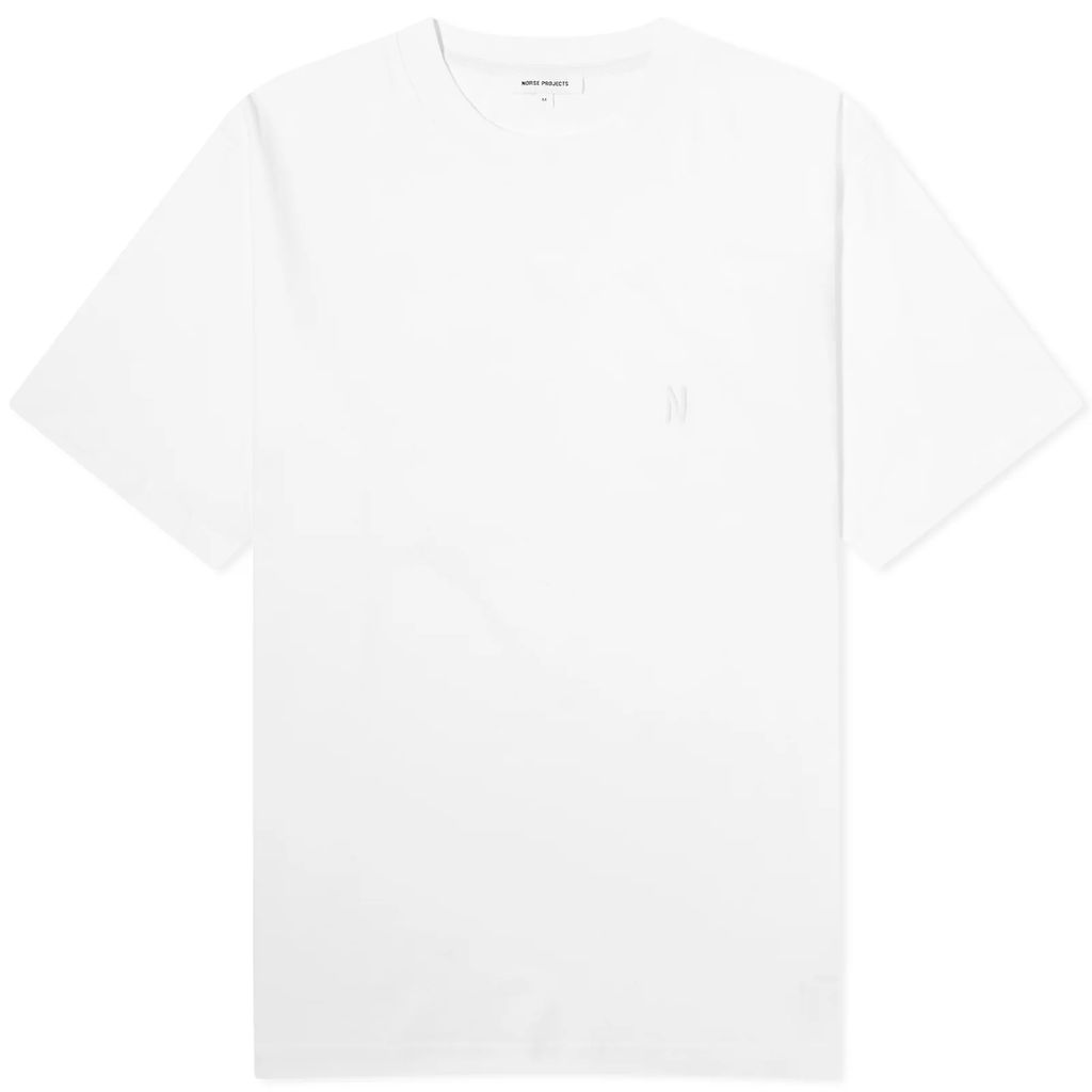 Men's Johannes N Logo T-Shirt White