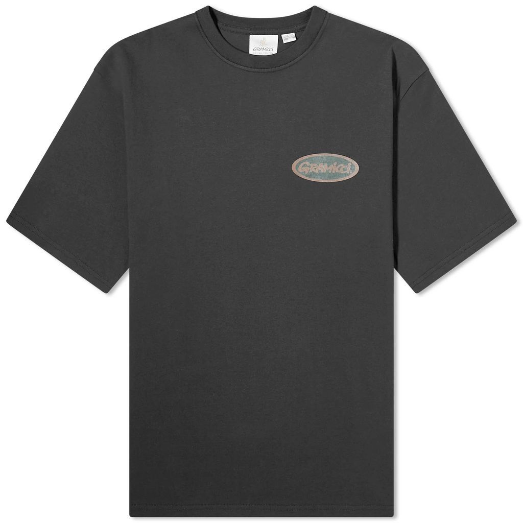 Men's Oval T-Shirt Vintage Black