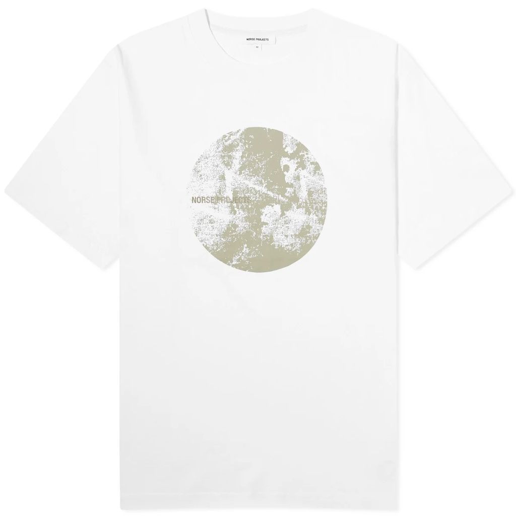 Men's Johannes Circle Print T-Shirt White