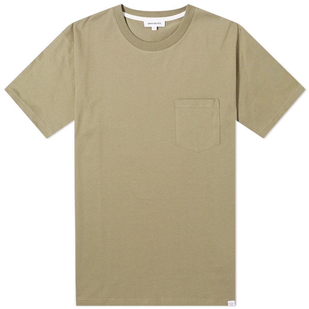Men's Johannes Standard Pocket T-Shirt Sediment Green