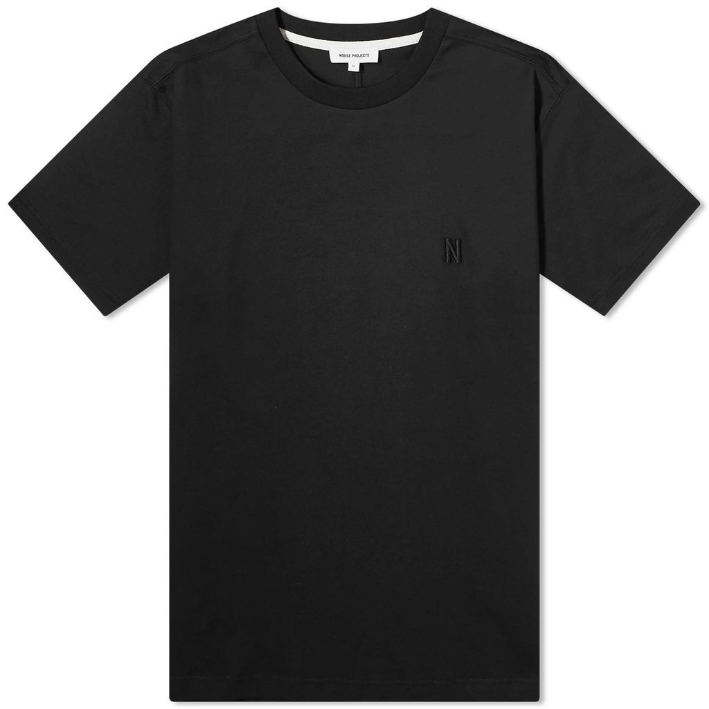 Men's Johannes N Logo T-Shirt Black