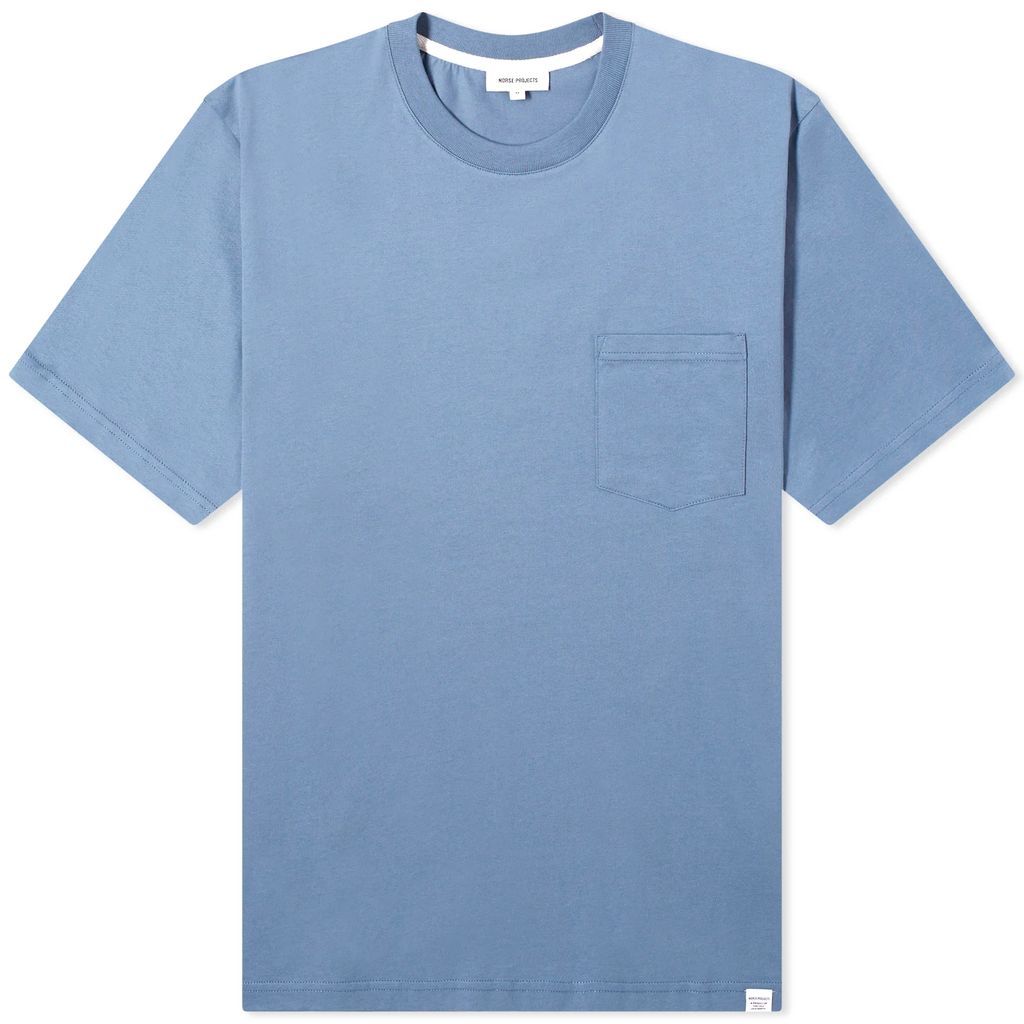Men's Johannes Standard Pocket T-Shirt Fog Blue