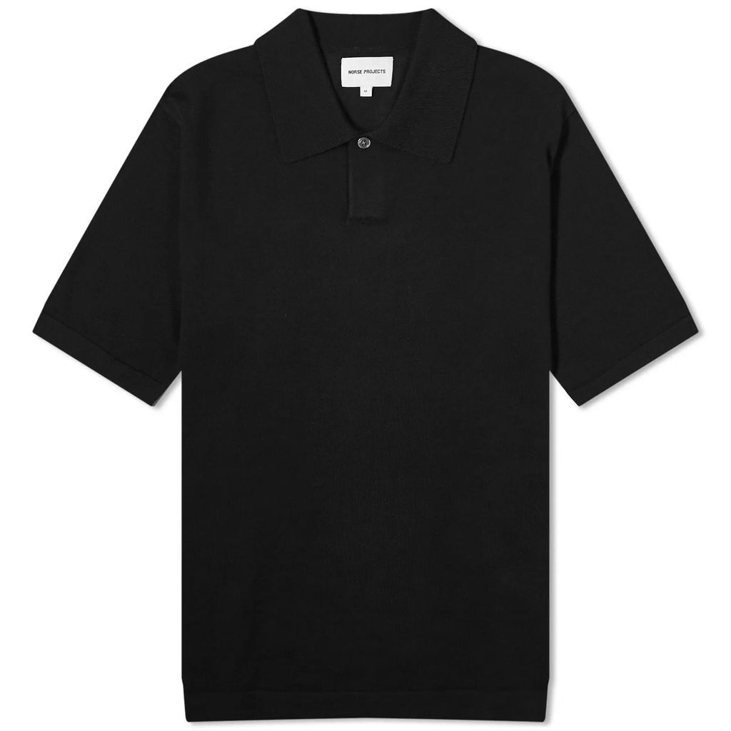 Men's Jon Tech Merino Polo Shirt Black
