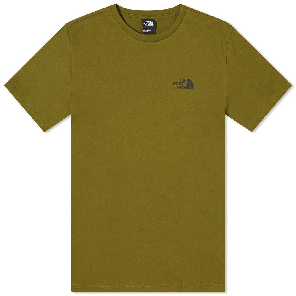Men's Simple Dome T-Shirt Forest Olive