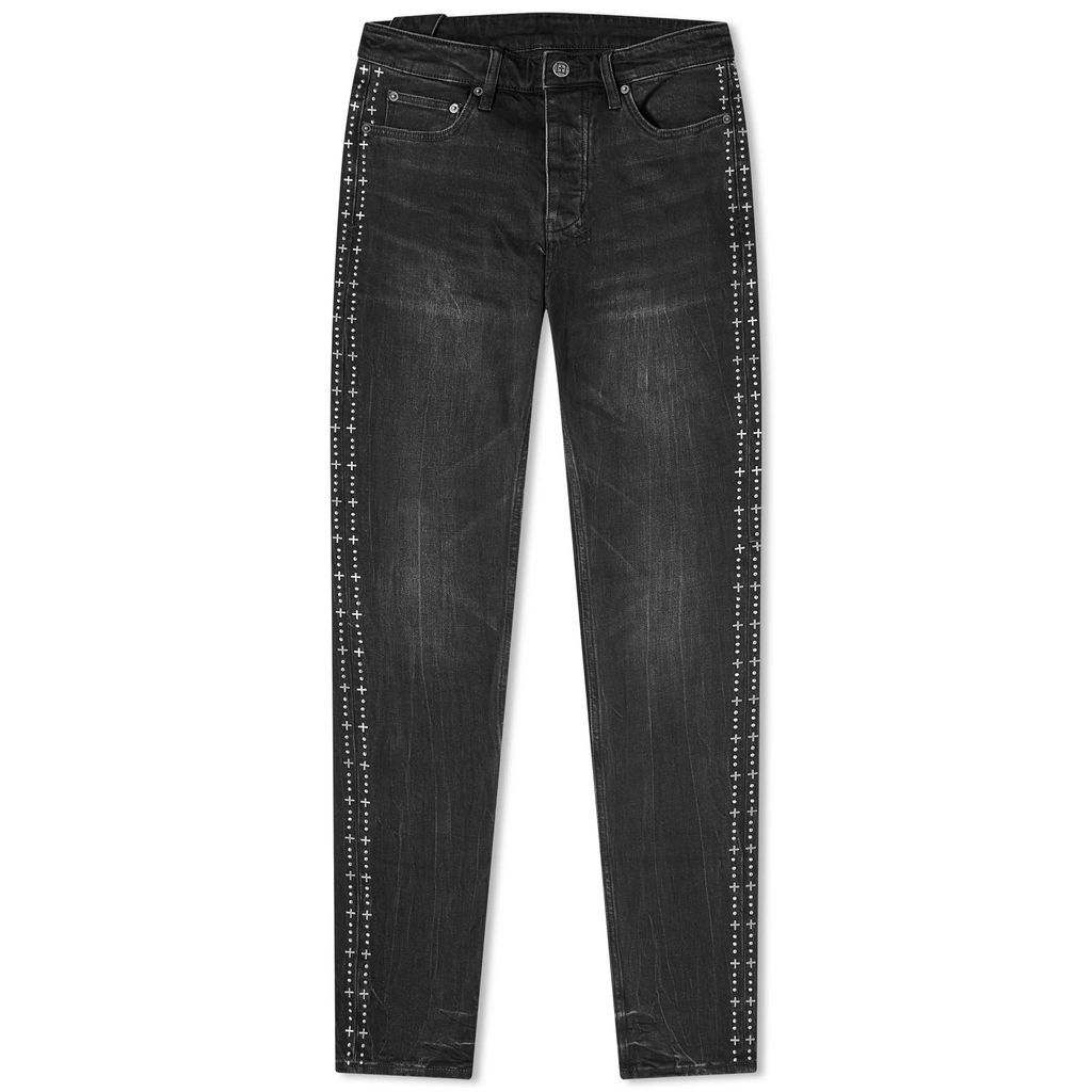 Men's Chitch Slim Jeans Metalik Black