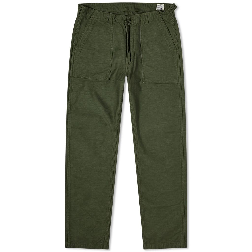 Men's Slim Fit US Army Fatigue Pant Green