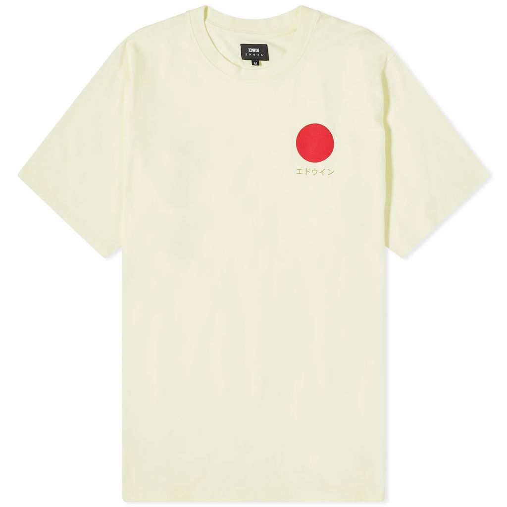Men's Japanese Sun T-Shirt Tender Yellow