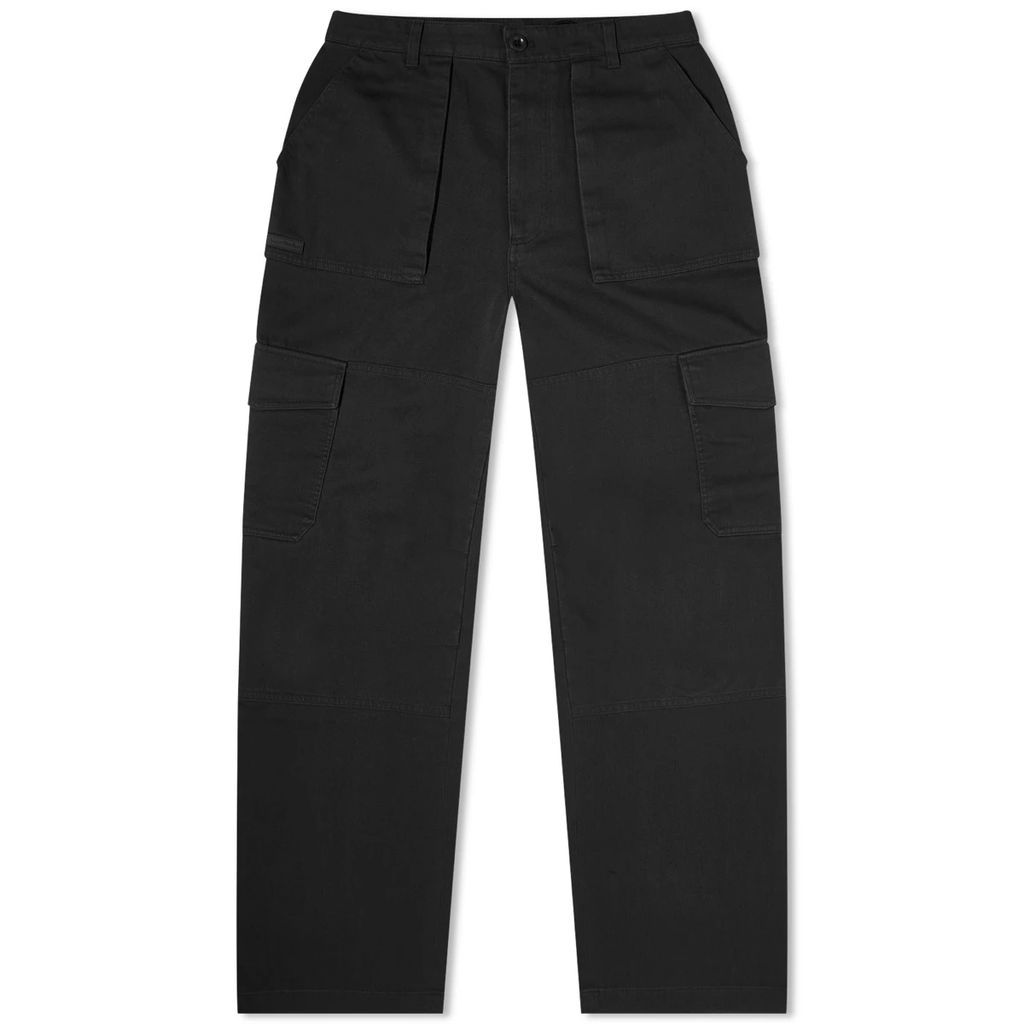 Men's Patsony Twill Cargo Trousers Dark Grey