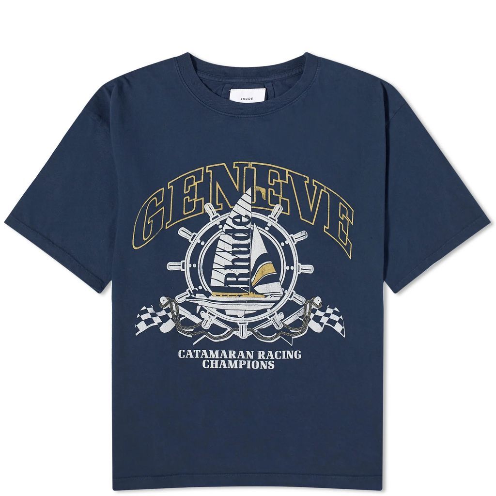 Men's Geneve Catamaran T-Shirt Vintage Black