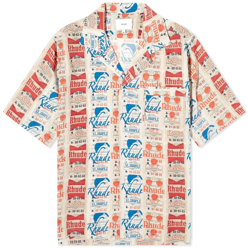 Men's Voyage Silk Vacation Shirt Multi