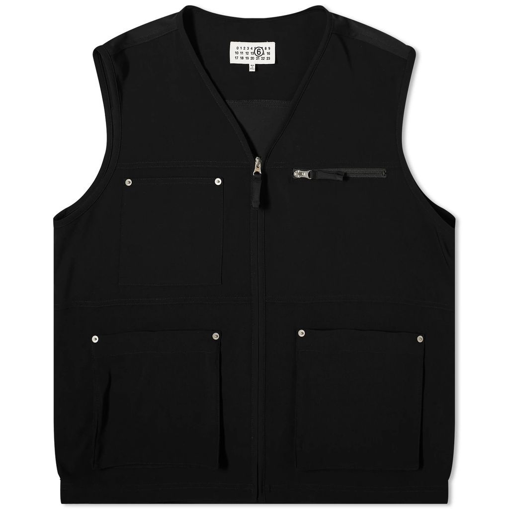 MM6 Maison Margiela Men's Utility Vest Black