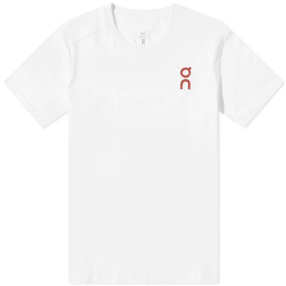 Men's Running Graphic T-Shirt White/Vine