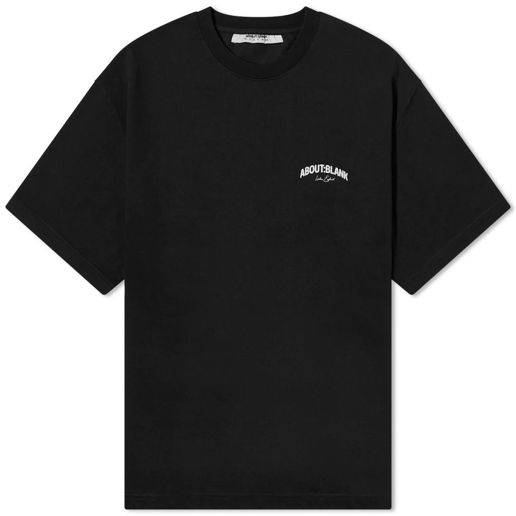 Men's Arched Logo T-Shirt Black/Ecru