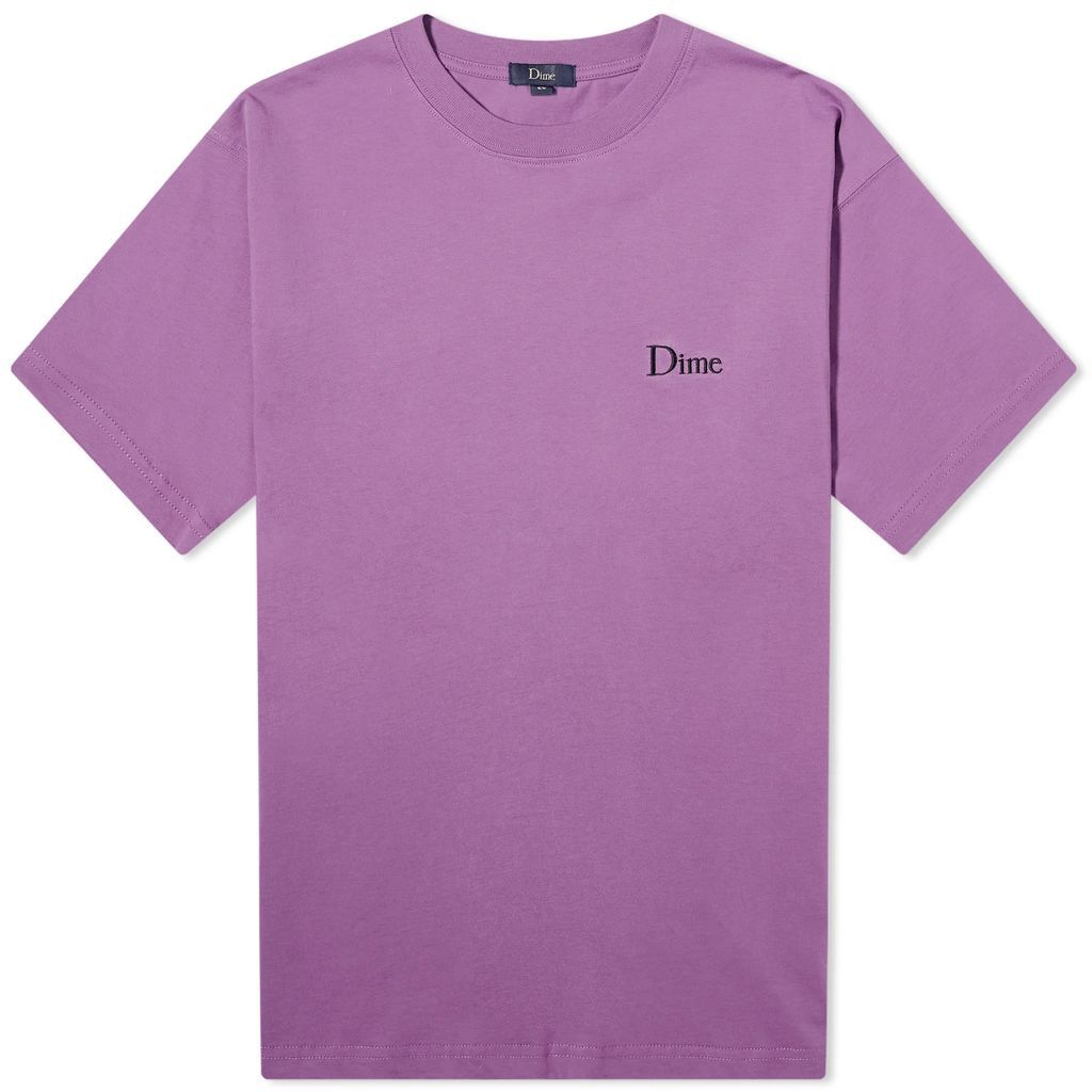 Men's Classic Small Logo T-Shirt Violet