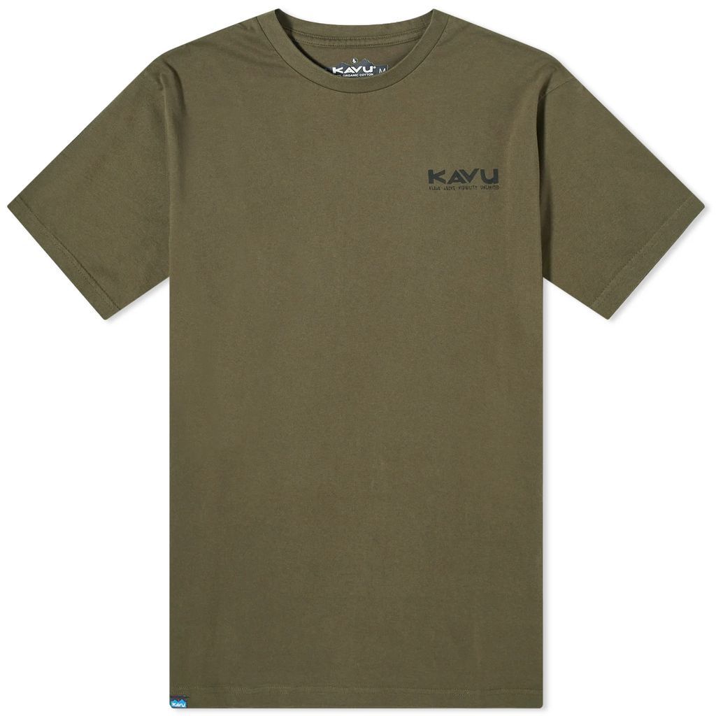 Men's Klear Above Etch Art T-Shirt Leaf
