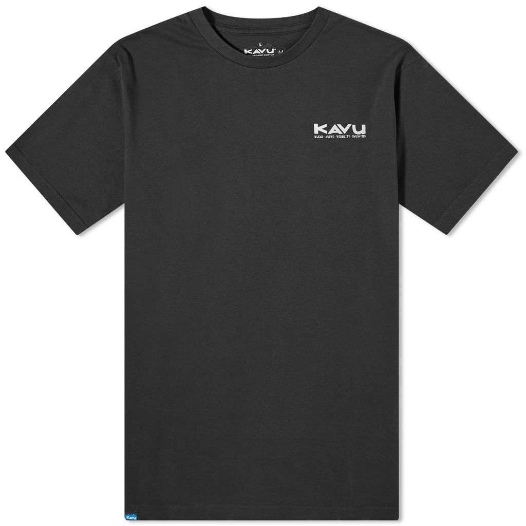 Men's Klear Above Etch Art T-Shirt Black