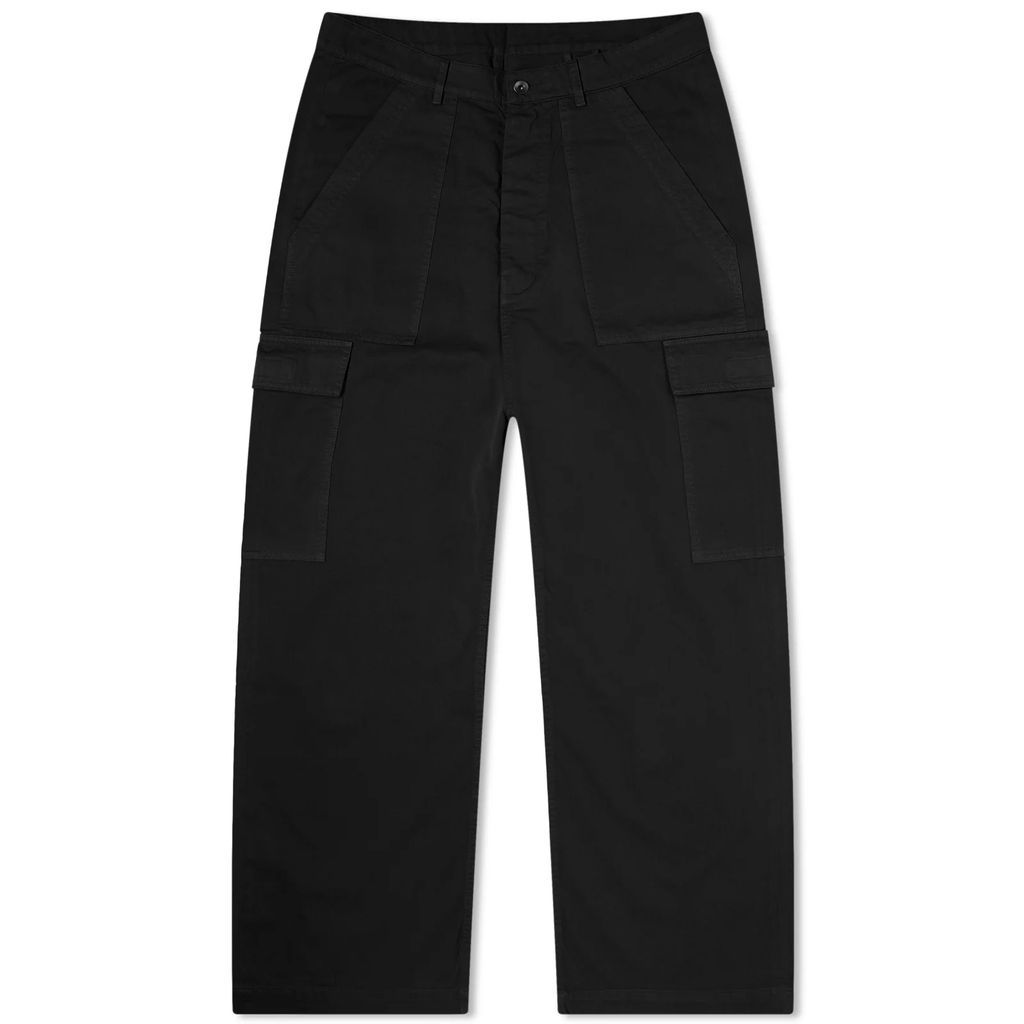 Men's Cotton Twill Carpenter Pants Black