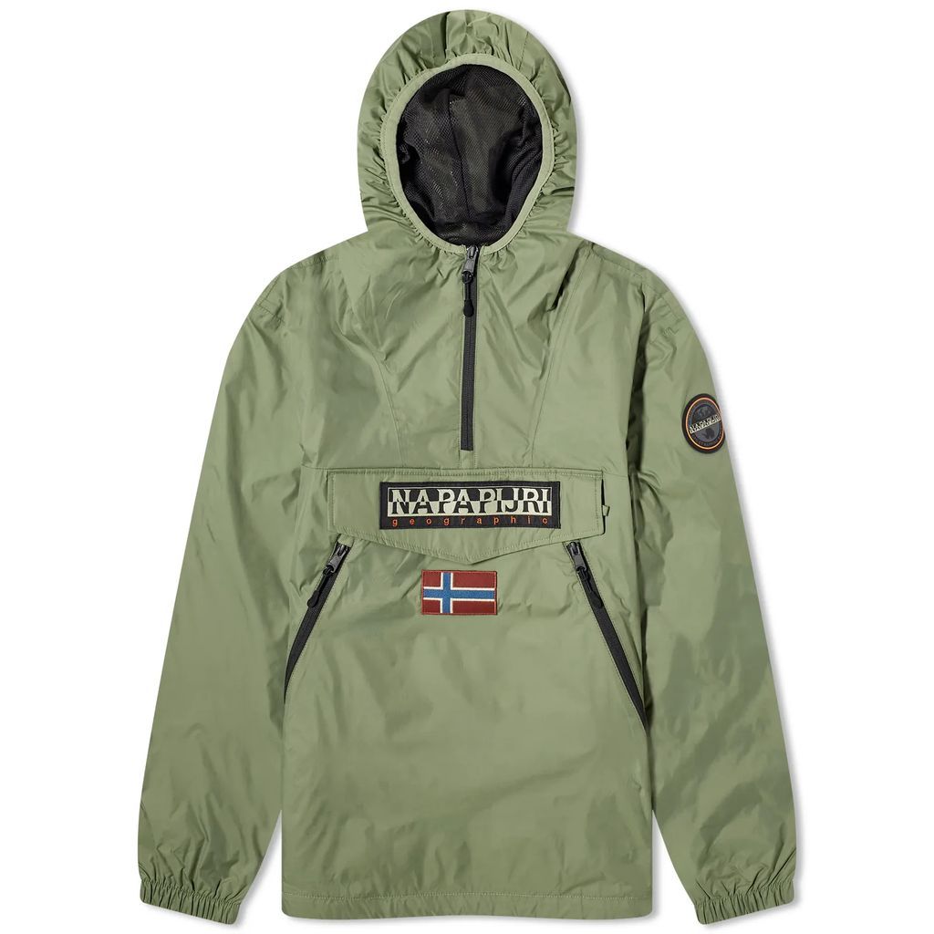 Men's Lightweight Rainforest Jacket Green Lichen