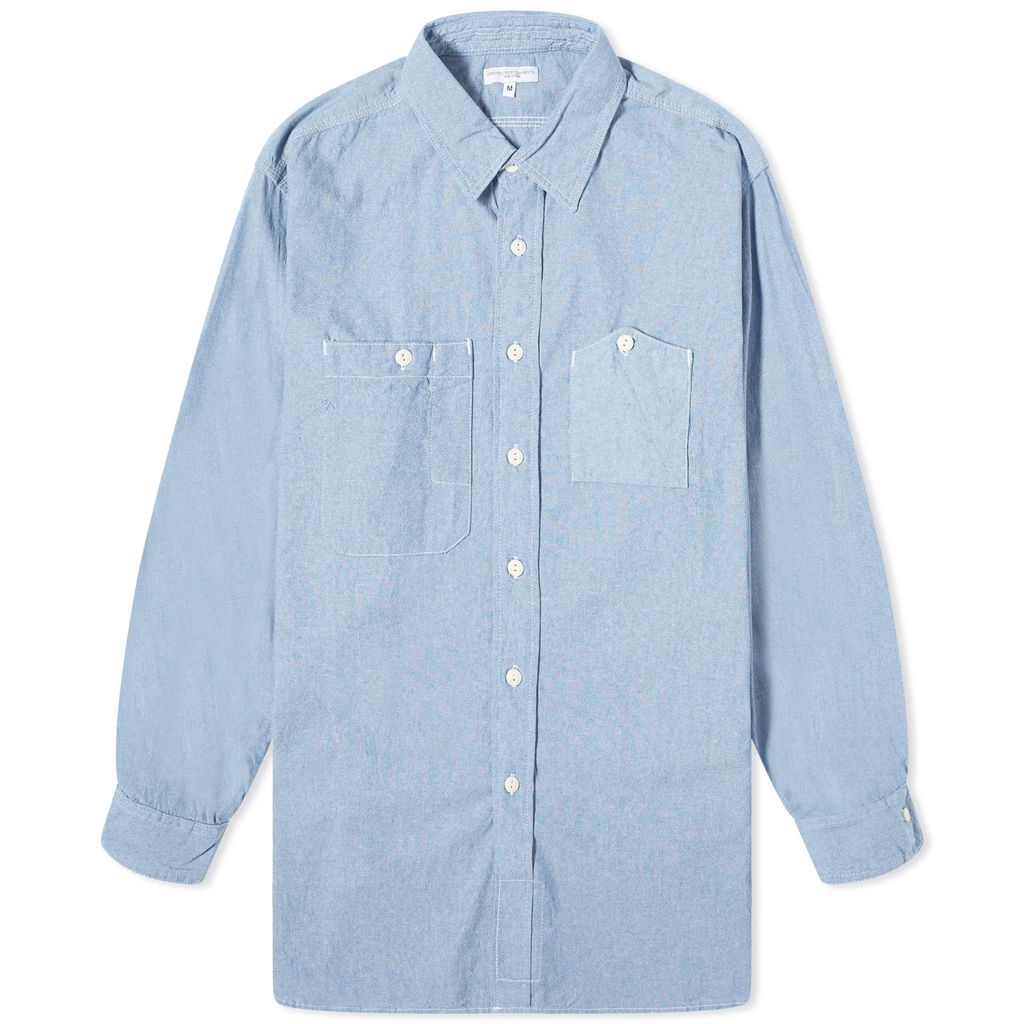 Men's Work Shirt Light Blue Chambray