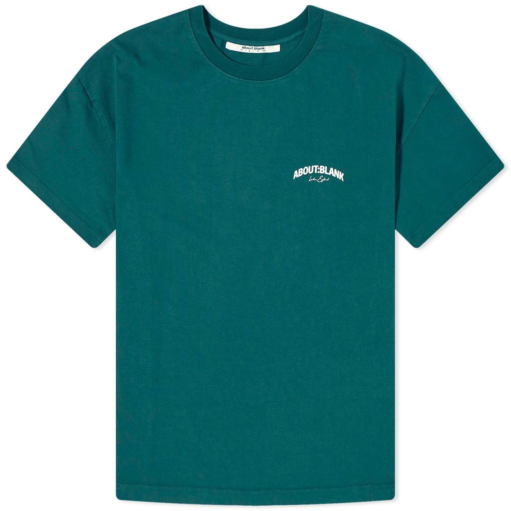 Men's Arched Logo T-Shirt Epsom Green/Ecru