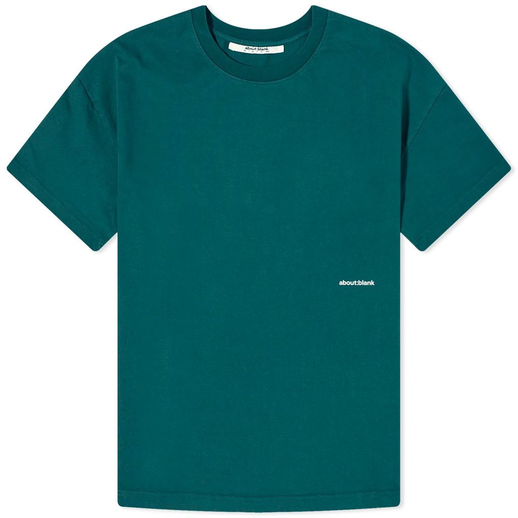 Men's Box Logo T-Shirt Epsom Green/Ecru
