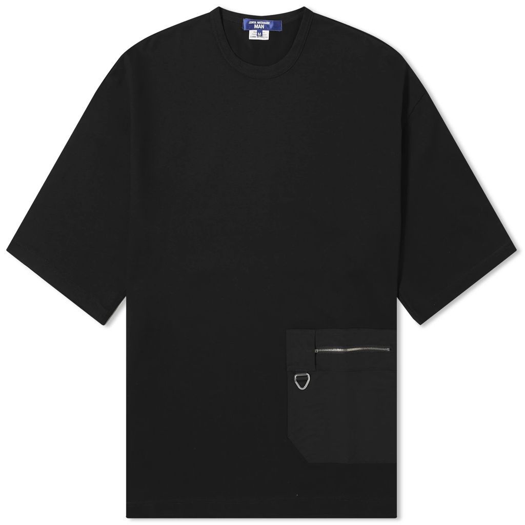 Men's Large Pocket T-Shirt Black