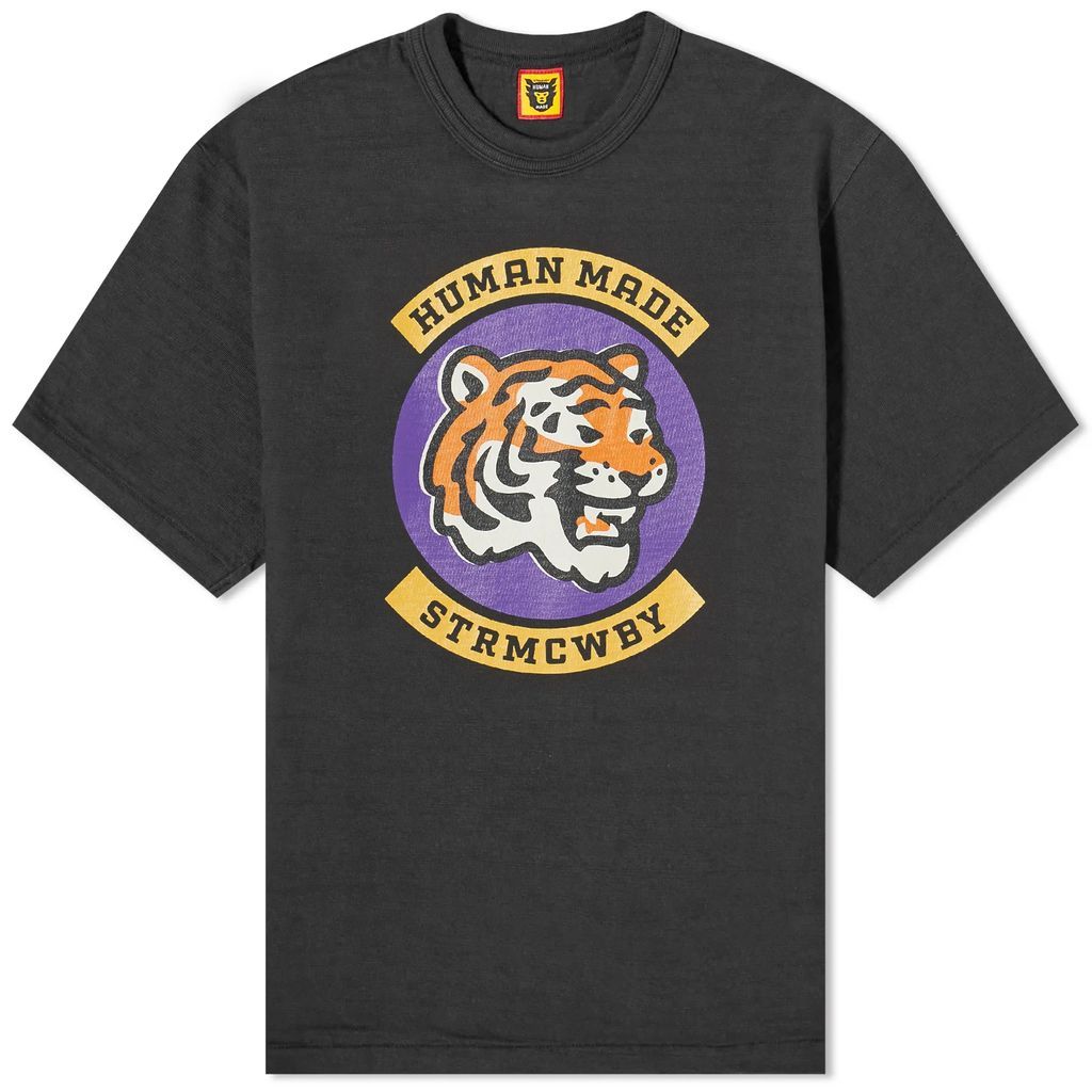 Men's Tiger Crest T-Shirt Black