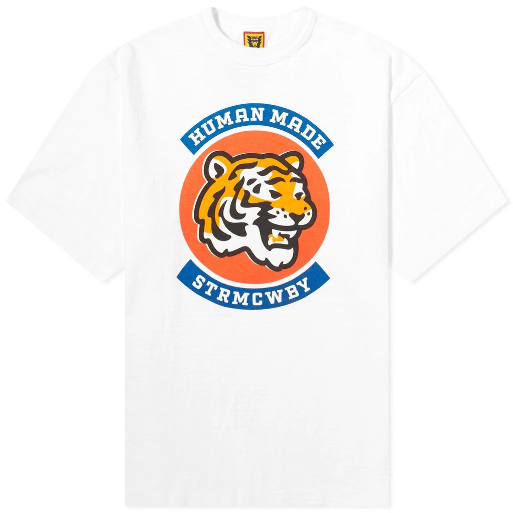 Men's Tiger Crest T-Shirt White