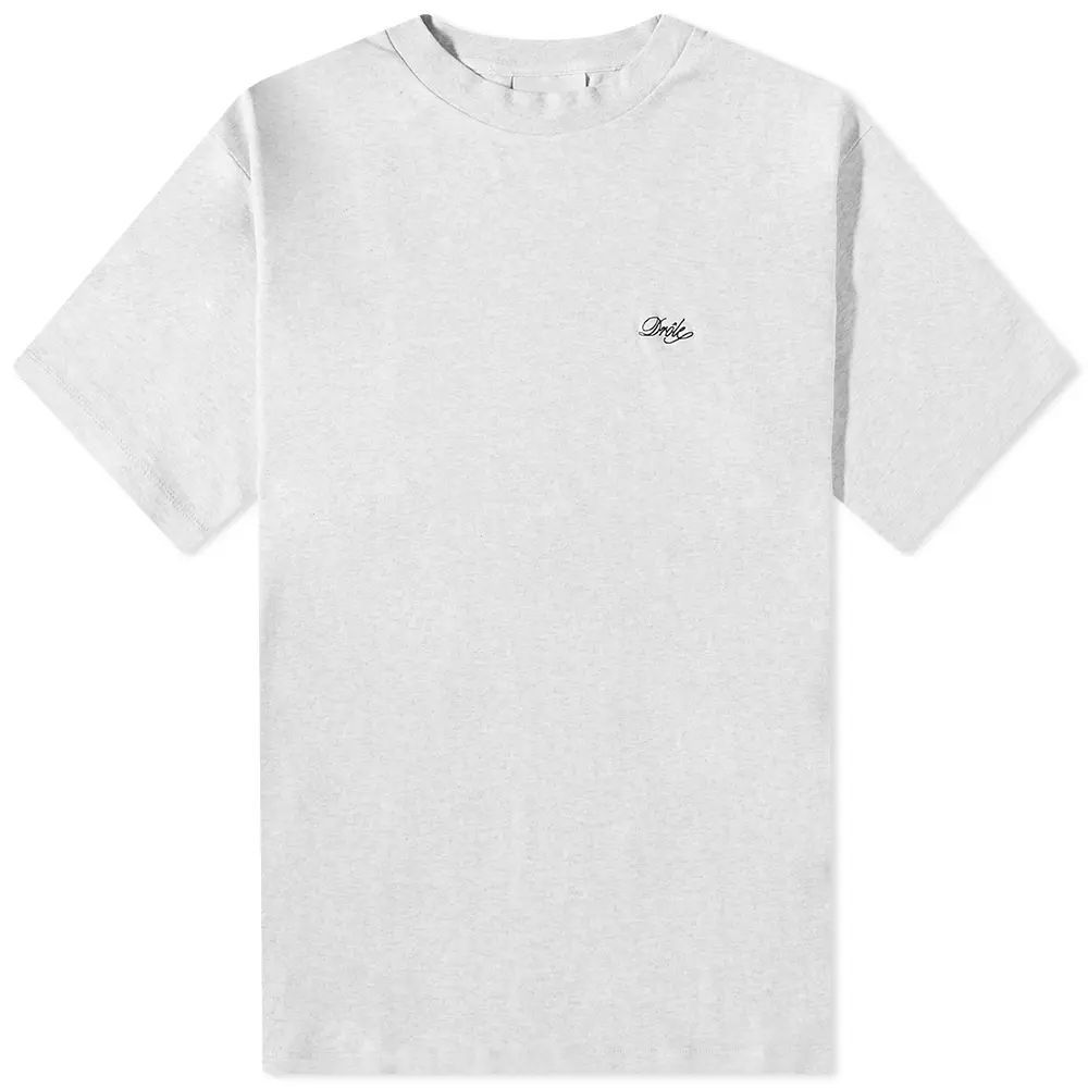Men's Small Logo T-Shirt Light Grey