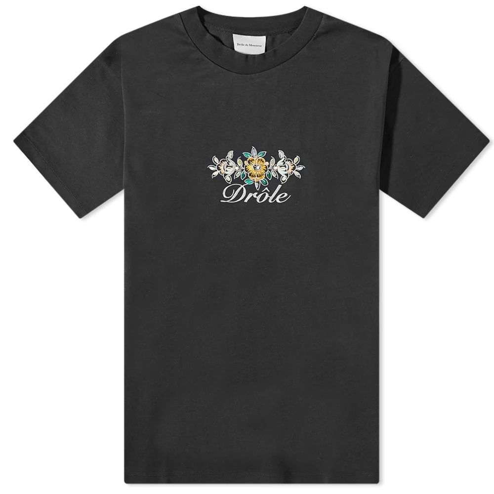 Men's Floral T-Shirt Black