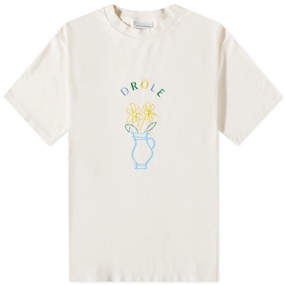 Men's Vase T-Shirt Cream
