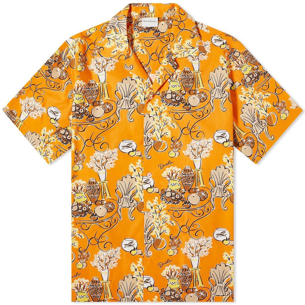 Men's Tr]errace Vacation Shirt Orange