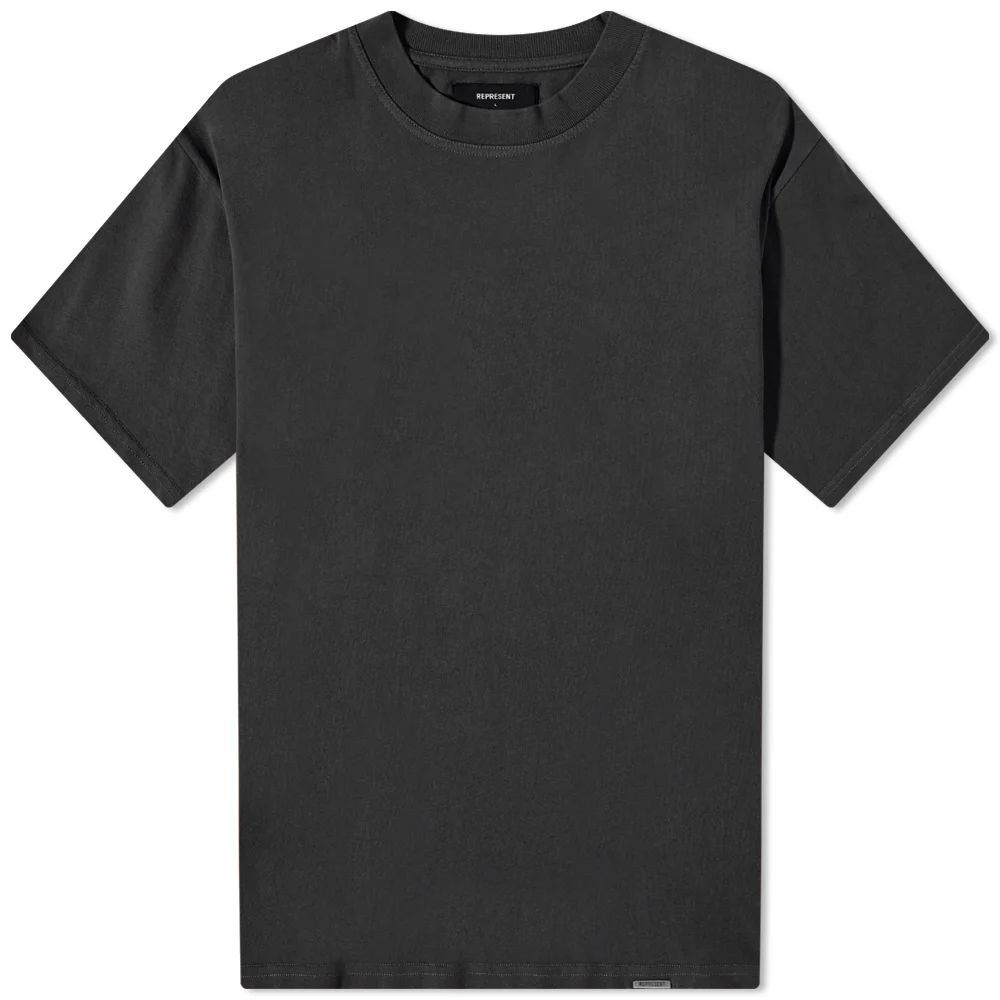 Men's Blank T-Shirt Off Black
