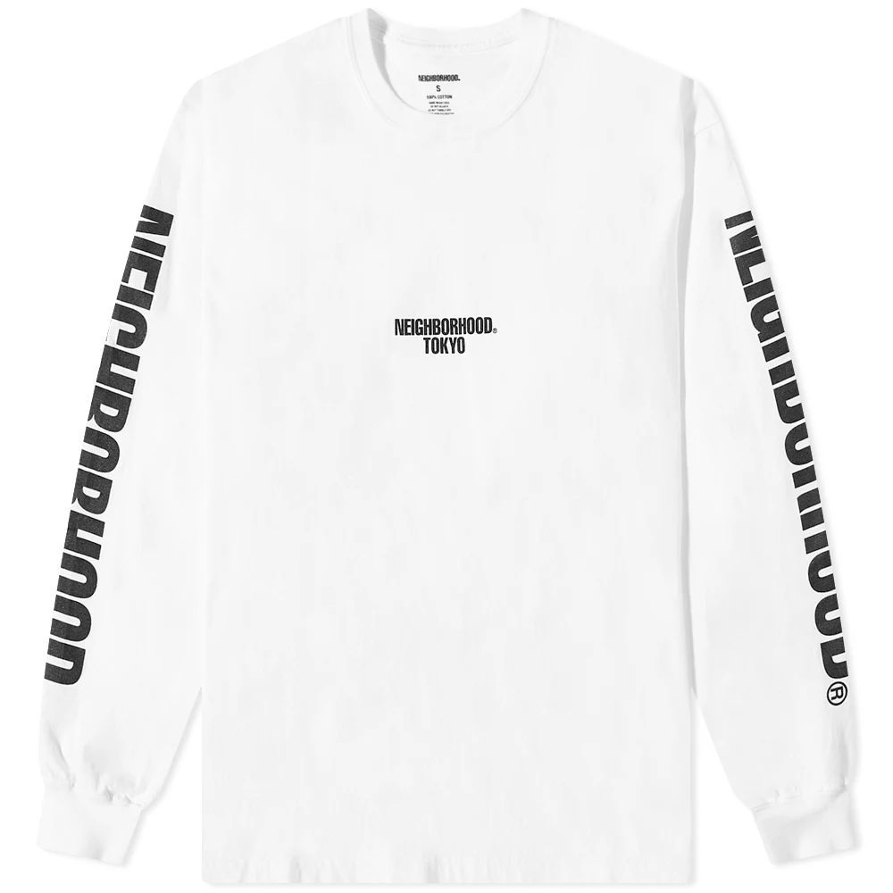 Men's Long Sleeve NH-10 T-Shirt White