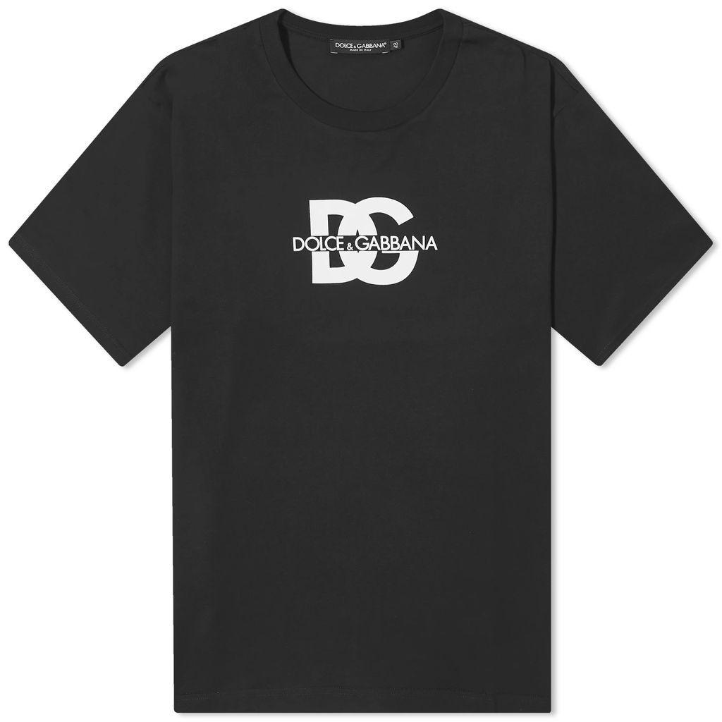 Men's D&G Logo T-Shirt Black