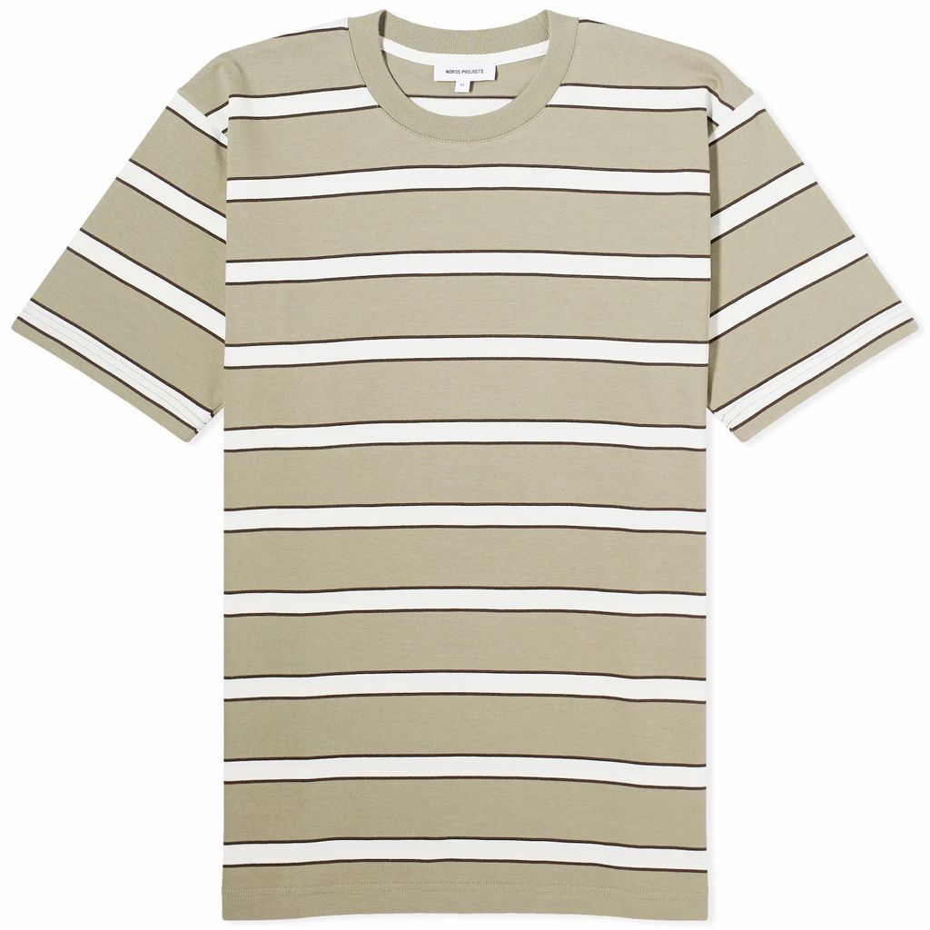 Men's Johannes Organic Stripe T-Shirt Clay
