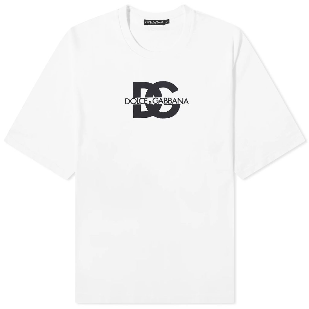 Men's D&G Logo T-Shirt White