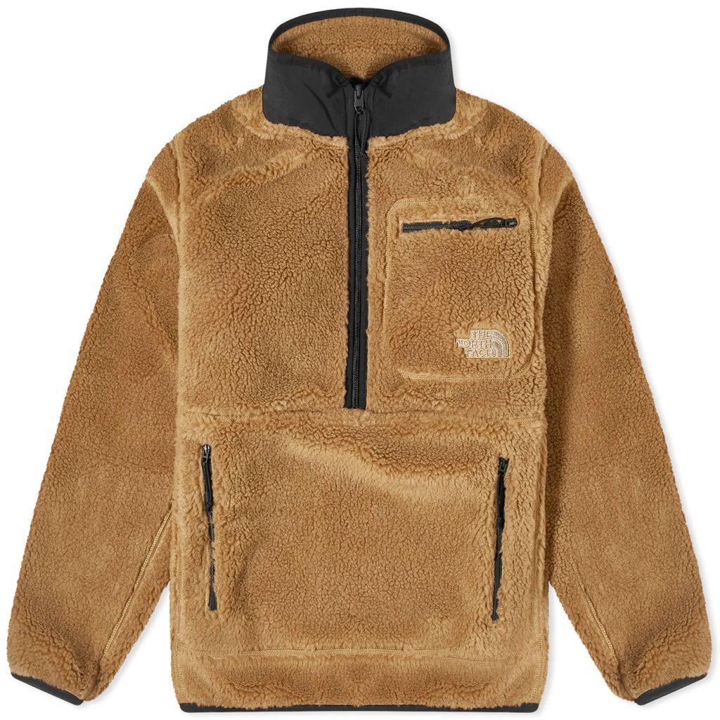 Men's Extreme Pile Pullover Fleece Jacket Tnf Black/Utility Brown