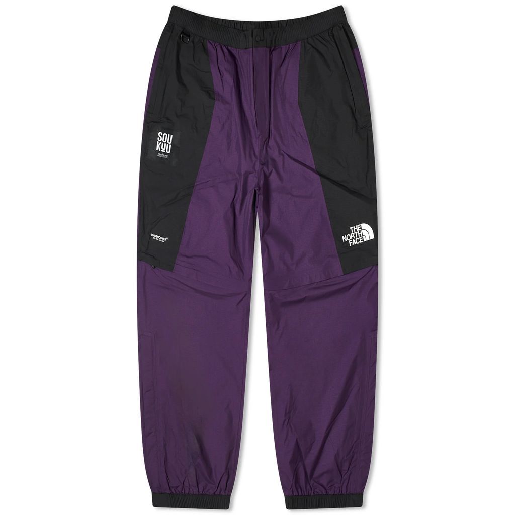 x Undercover Men's Hike Convertible Shell Pants Purple Pennant/Tnf Black