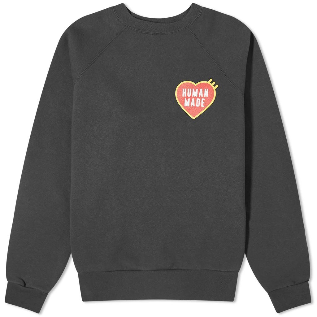 Men's Heart Logo Sweatshirt Black