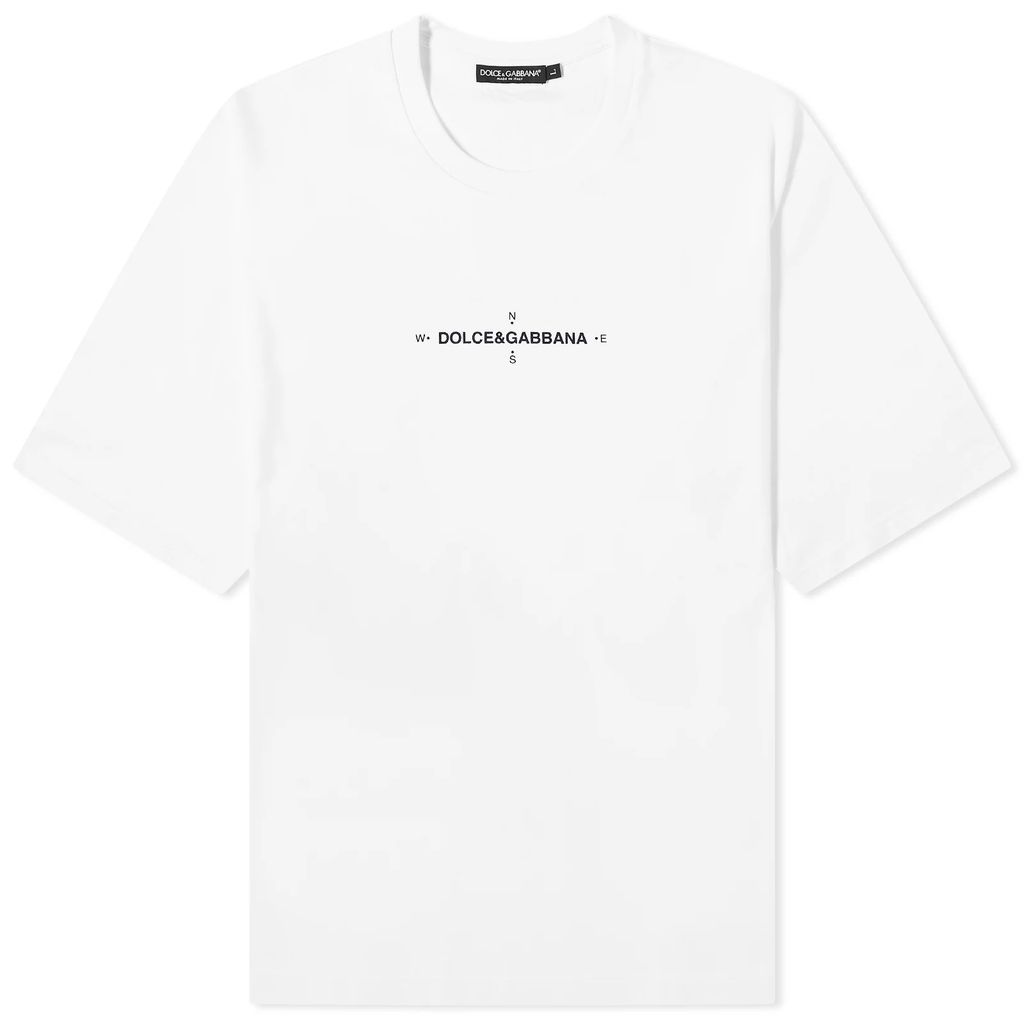 Men's Marina Compass T-Shirt White