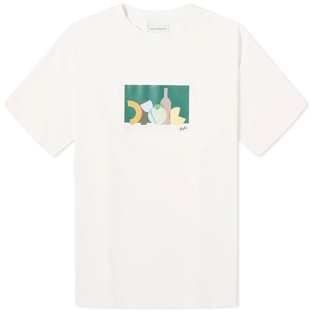 Men's Nature Graphic T-Shirt Cream