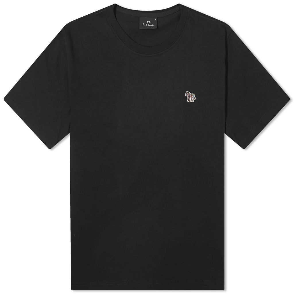 Men's Zebra Logo T-Shirt Black