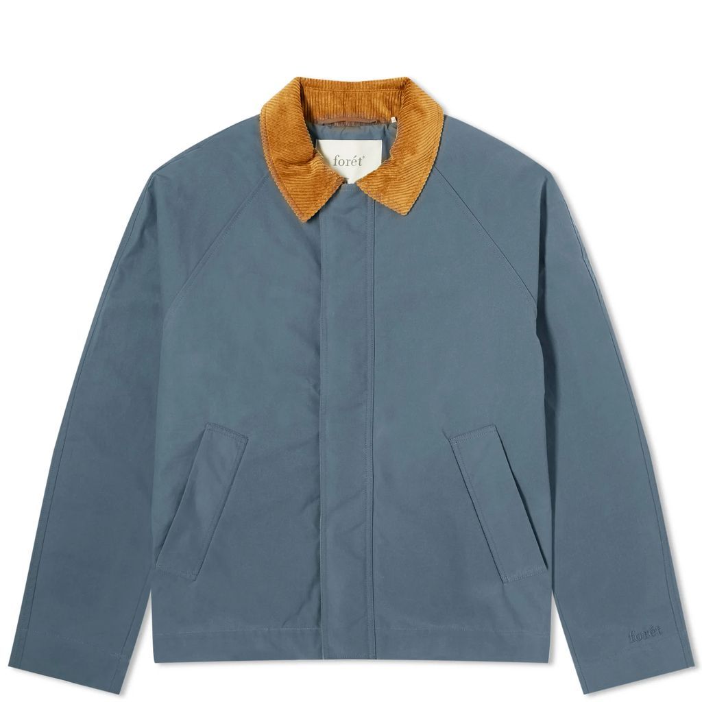 Men's Row Oilskin Jacket Vintage Blue