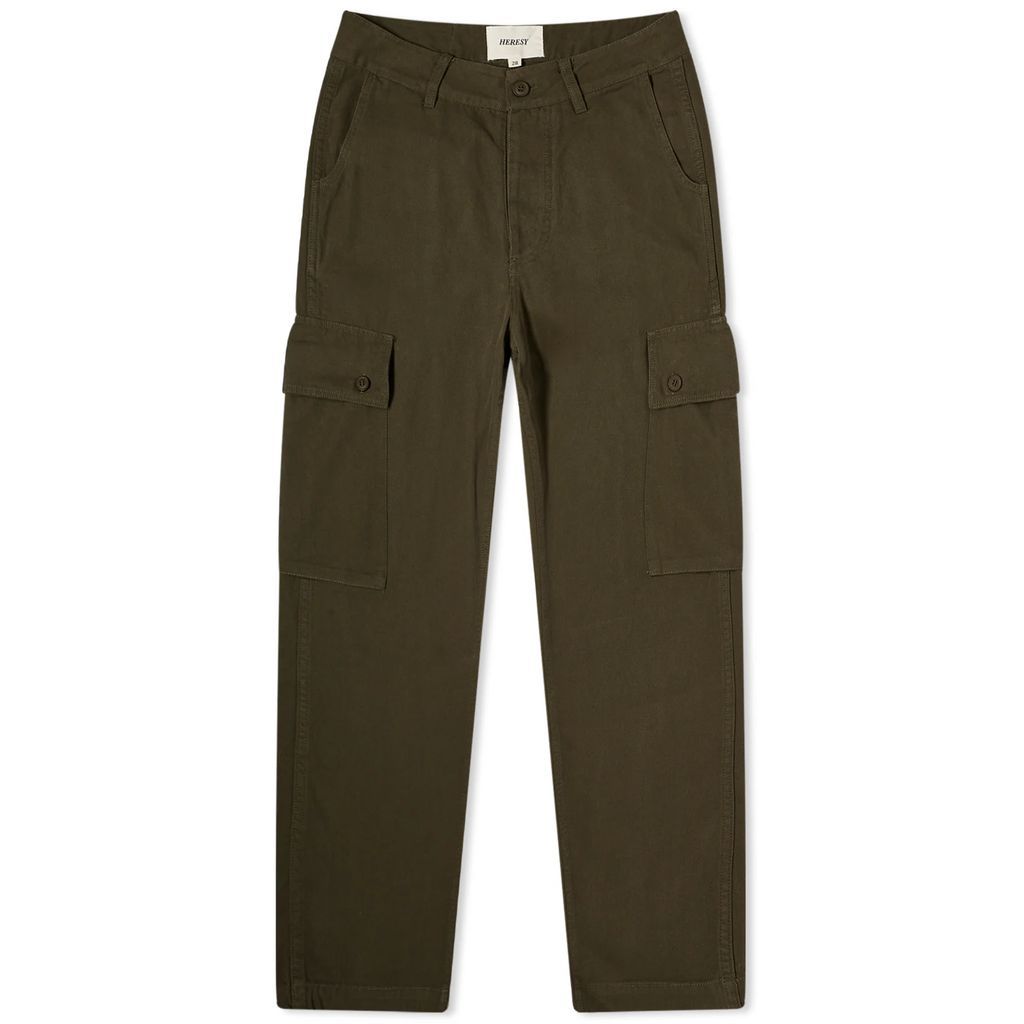 Guild Cargo Trousers Green