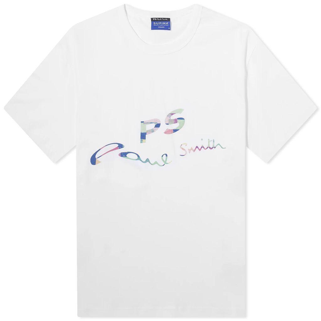 Men's PS Logo T-Shirt White