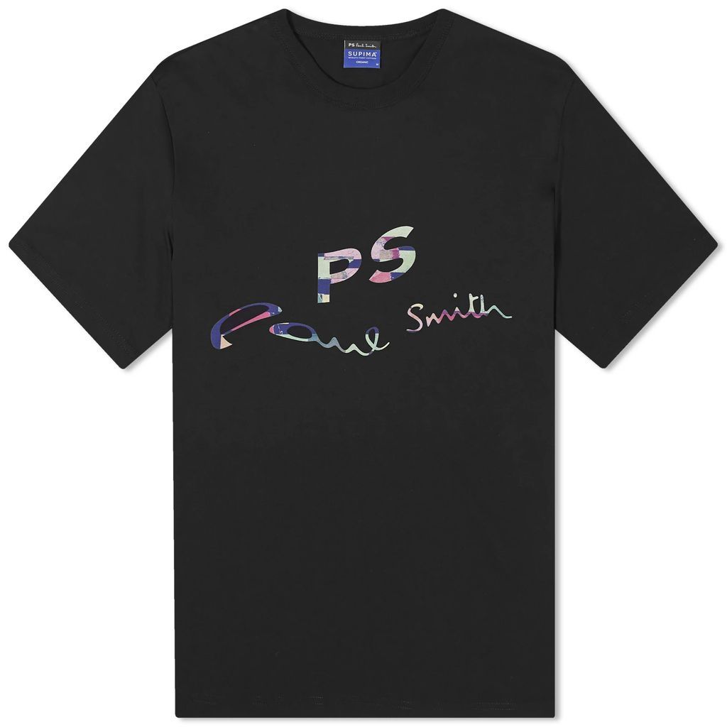 Men's PS Logo T-Shirt Black