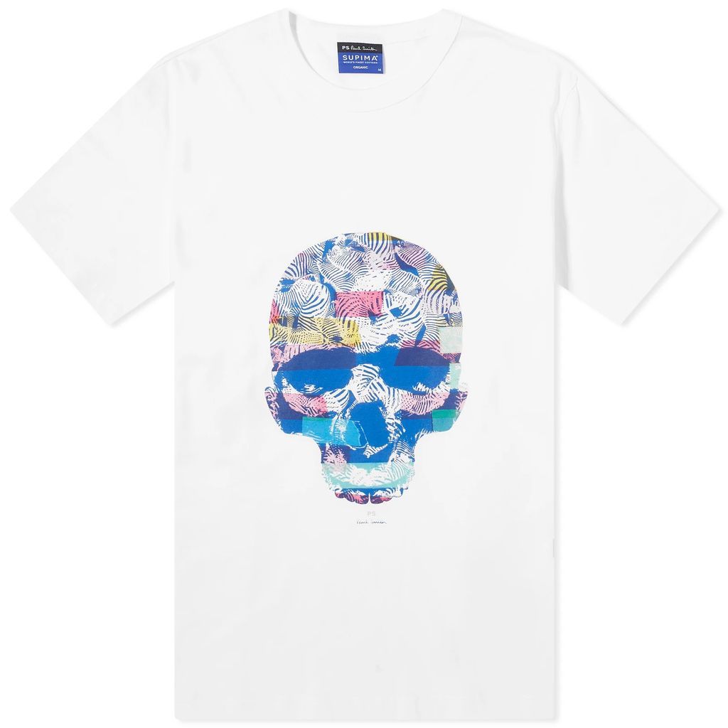Men's Skull T-Shirt White